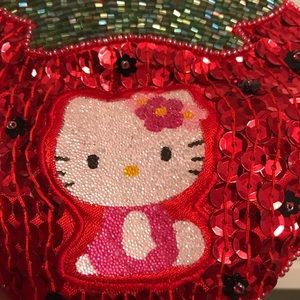 Rare Sequin Strawberry Purse
